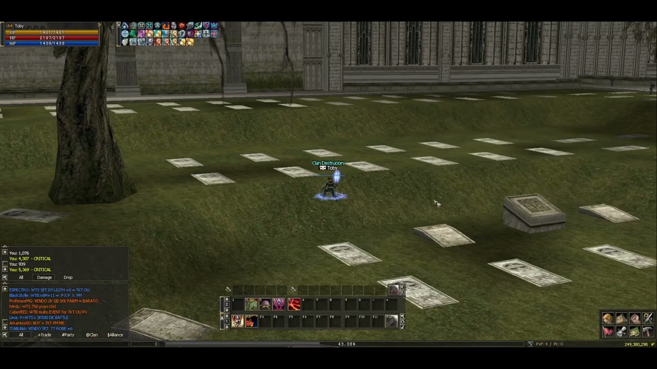 Leveleo de clase Mágica de Sorcer lvl 40 a 76 Archemage Lineage 2