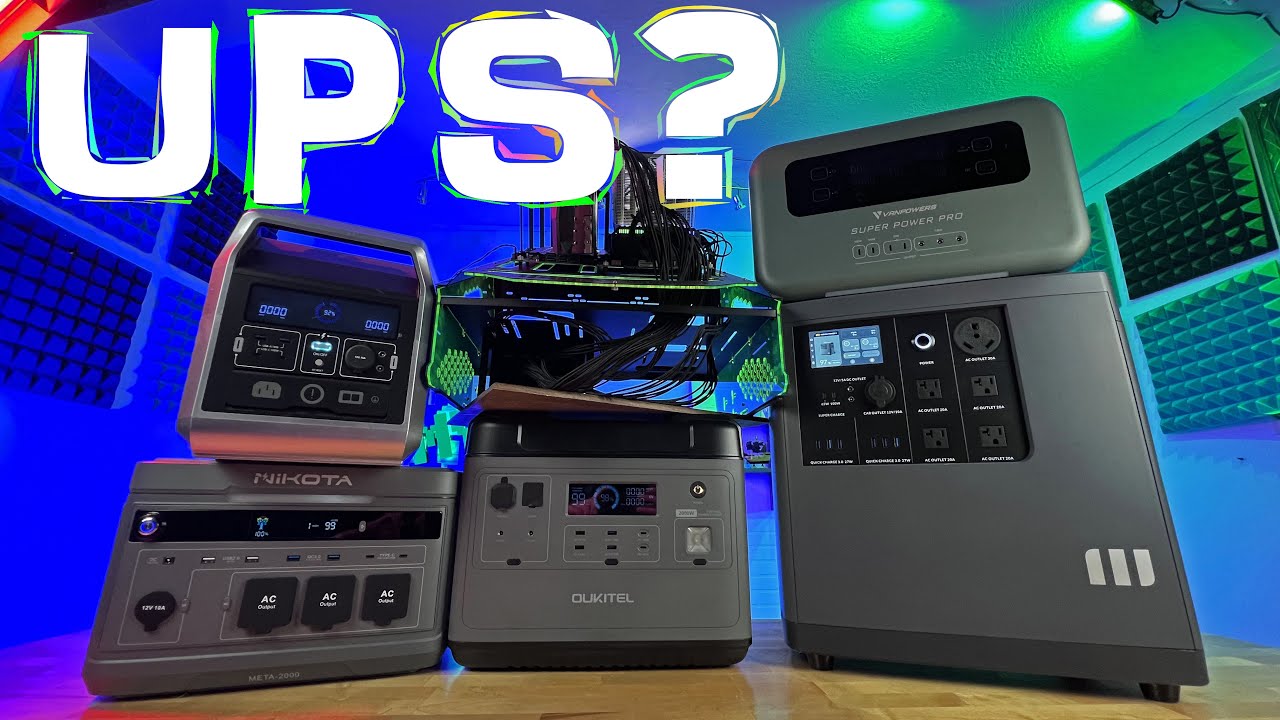 Can Portable Power Stations also be REAL backup UPS worthy??