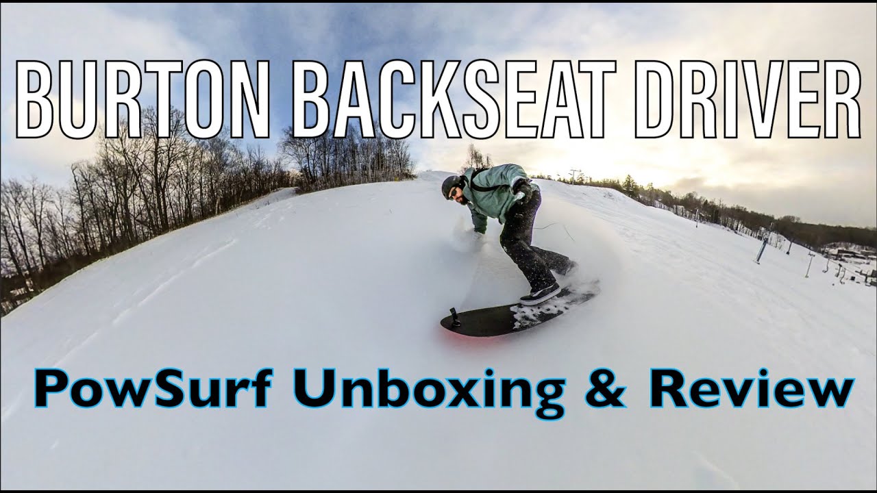 Обзор Burton Backseat Driver PowSurf: может ли он заменить серфинг?