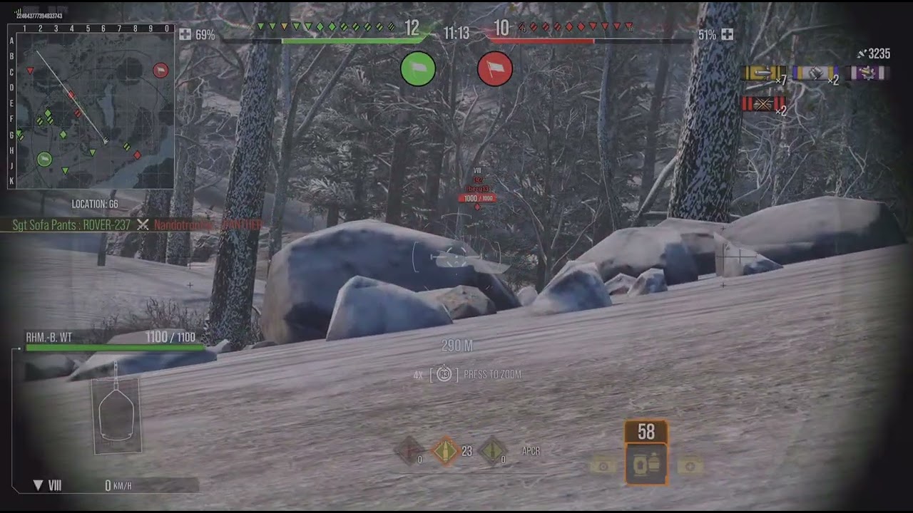 Arctic Region: Borsig 6.6k damage WoT console
