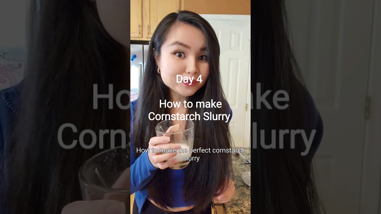 How to make the perfect cornstarch slurry for Chinese dish