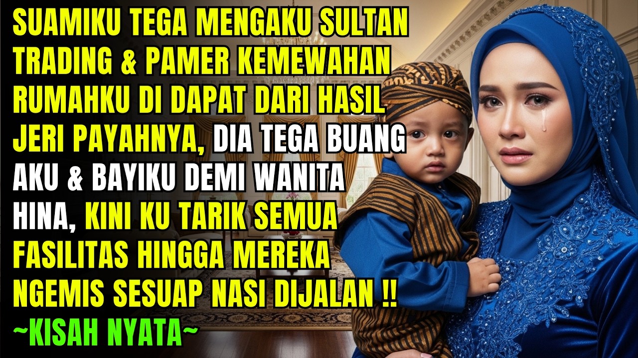 Tega buang aku dan bayiku demi pelakor, ngaku sultan trading—kini gemetar jadi pengemis di jalanan!