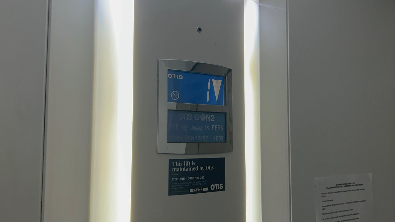 New Speech Units Fitted! Efficient 2005 OTIS GeN2 Lifts at the Lisburn City Library