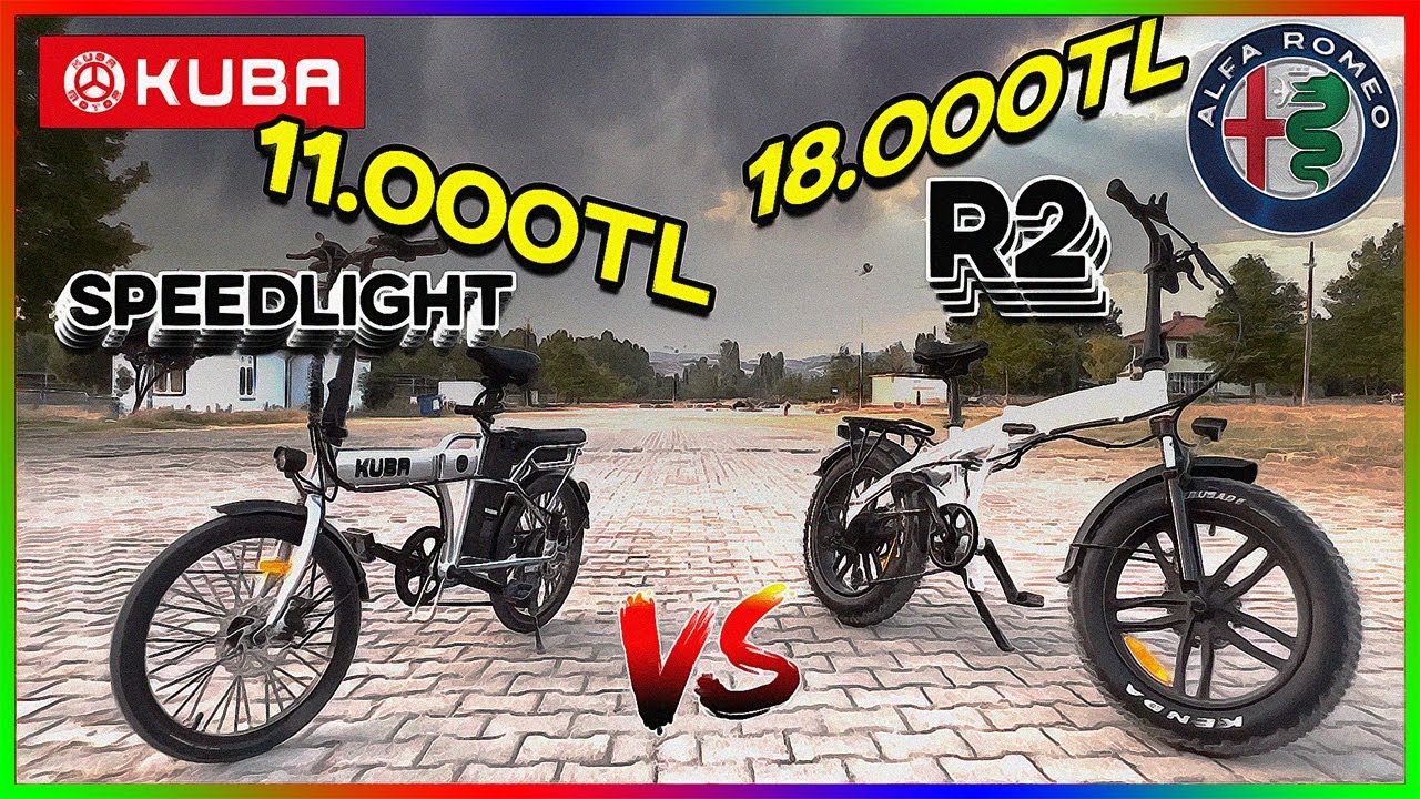 ALFA ROMEO R2 | KUBA SPEEDLIGHT | ELEKTRİKLİ VE KATLANIR BİSİKLET | TANITIM & VLOG