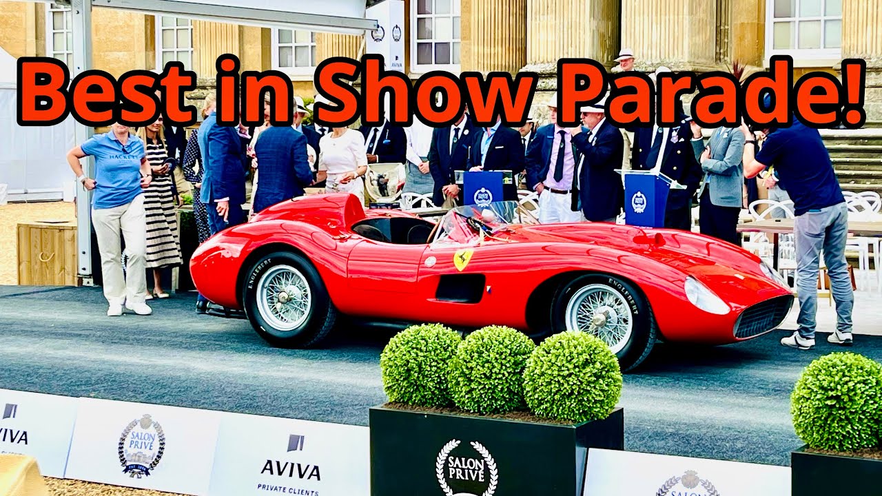 Salon Privé Concours d'Elegance 2024 - Best in Class & Show Parade!