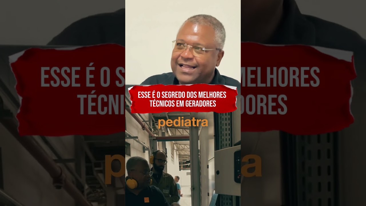 O t&eacute;cnico em gerador &eacute; como um pediatra. A crian&ccedil;a n&atilde;o fala, s&oacute; d&aacute; sinais&hellip; e o gerador tamb&eacute;m.
