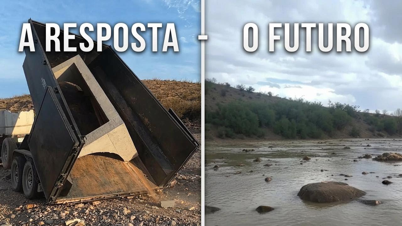 Combatendo enchentes no deserto com concreto reaproveitado de graça