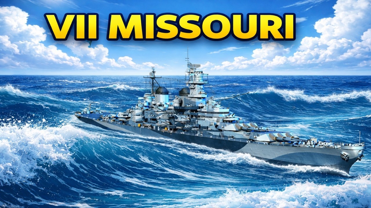 WOWS Legends - Missouri (still a beast)