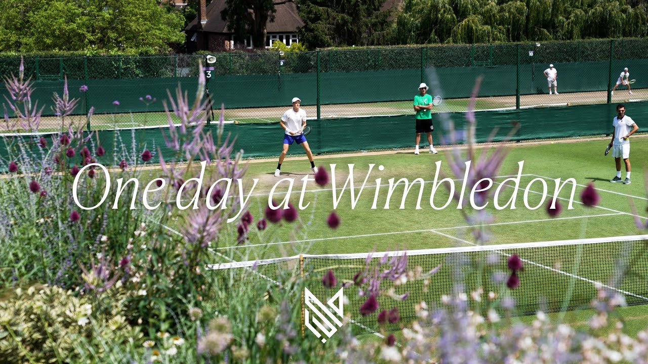 Jannik Sinner - One day at Wimbledon