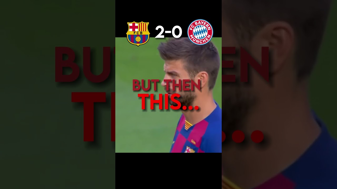 8-2 Bayern vs FC Barcelona | When Bayern destroyed Barcelona...