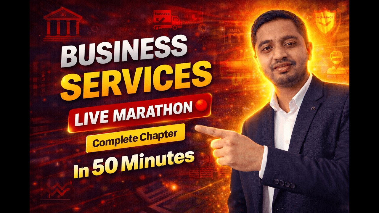 Business Services LIVE 🔴 | Full Chapter | Class 11 BST