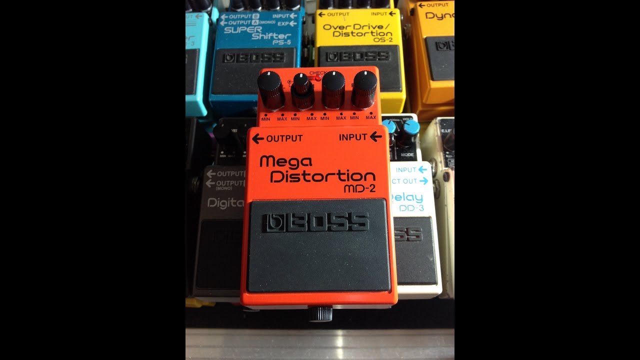 Boss Pedal Review 21: MD-2 Mega Distortion