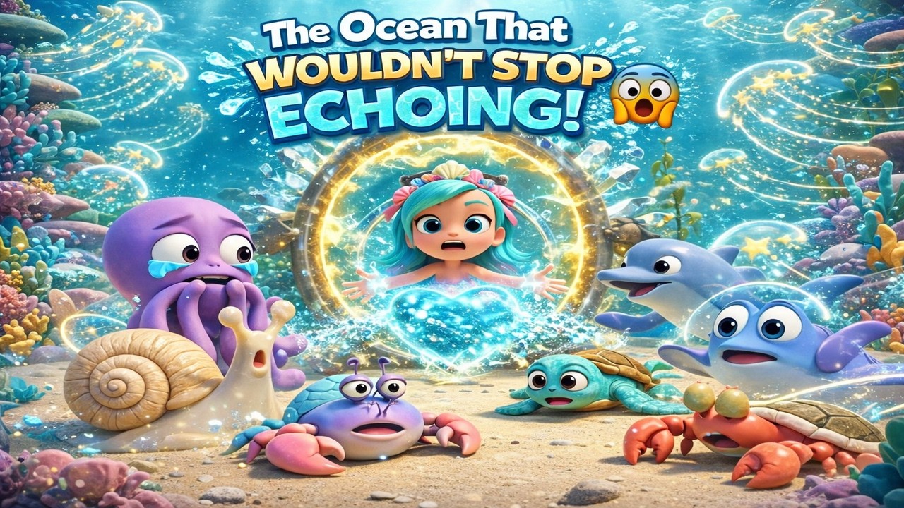 The Ocean That Wouldn’t Stop Echoing! 🌊😱 Shelly & Friends’ Wildest Underwater Adventure Ever!