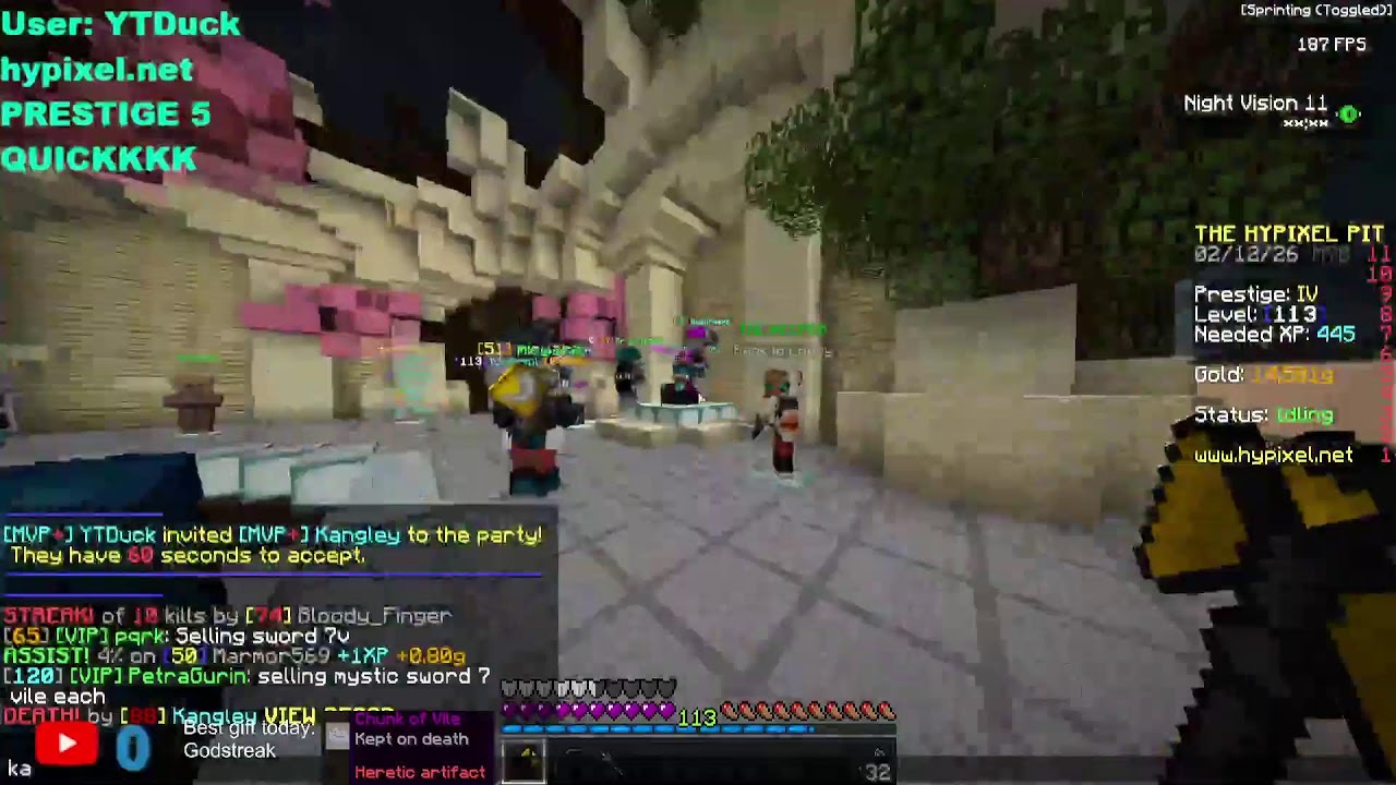 Hypixel Pres 5 RUSH HELP ME ALONG!