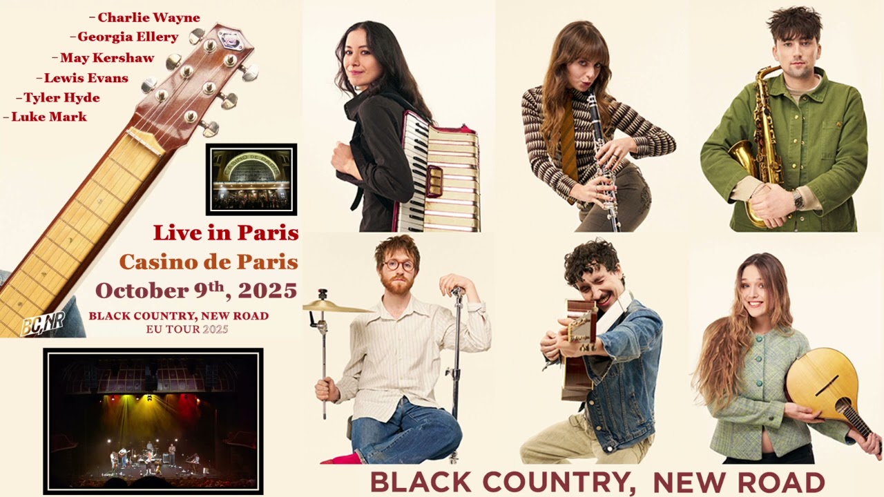 Black Country, New Road - Live in Paris (October 9th, 2025) - Audio Recording