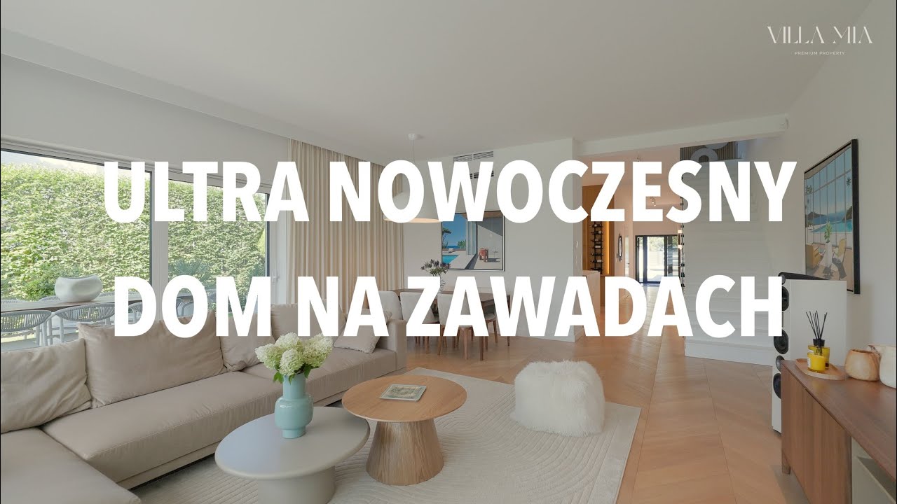 ULTRA NOWOCZESNY DOM NA ZAWADACH