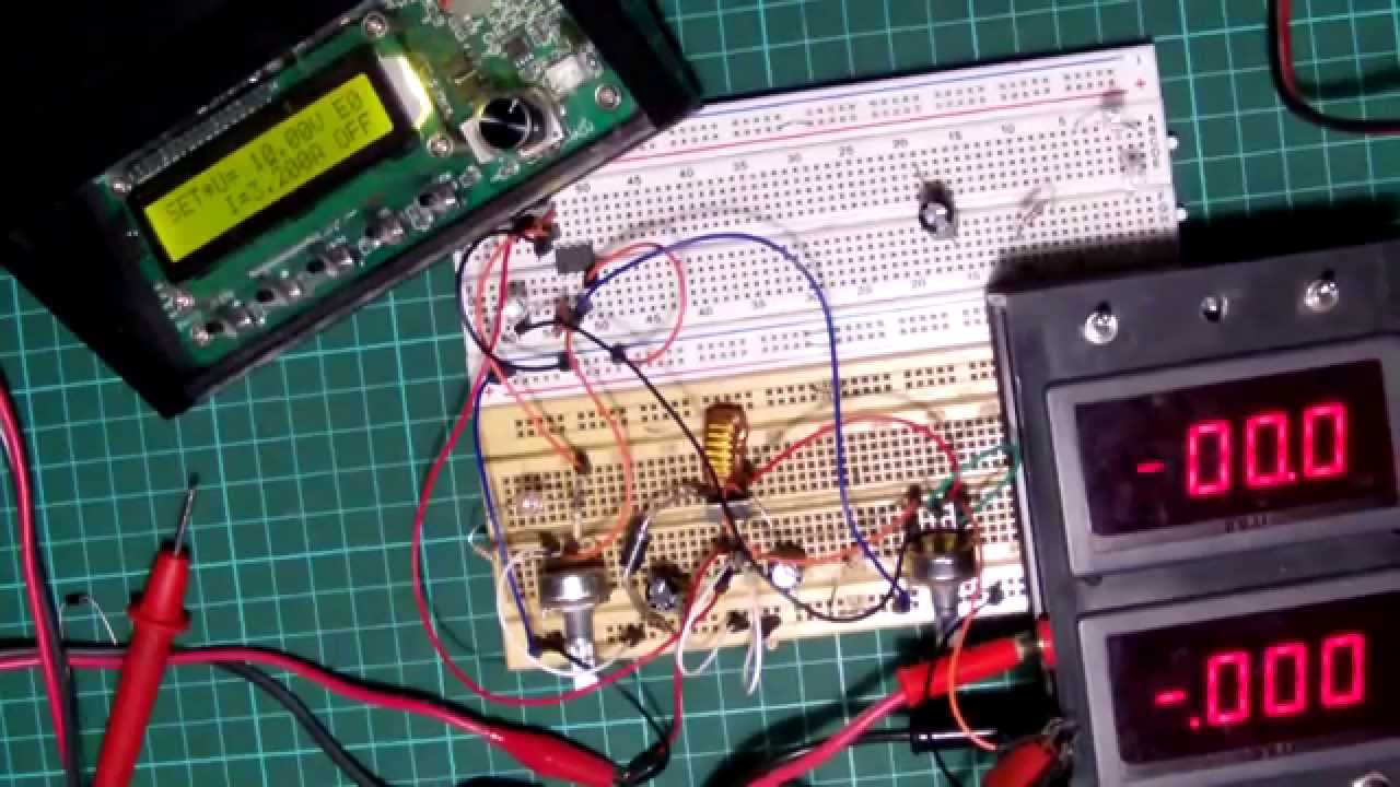 Armando una fuente DC-DC variable y con control de corriente, 2/6