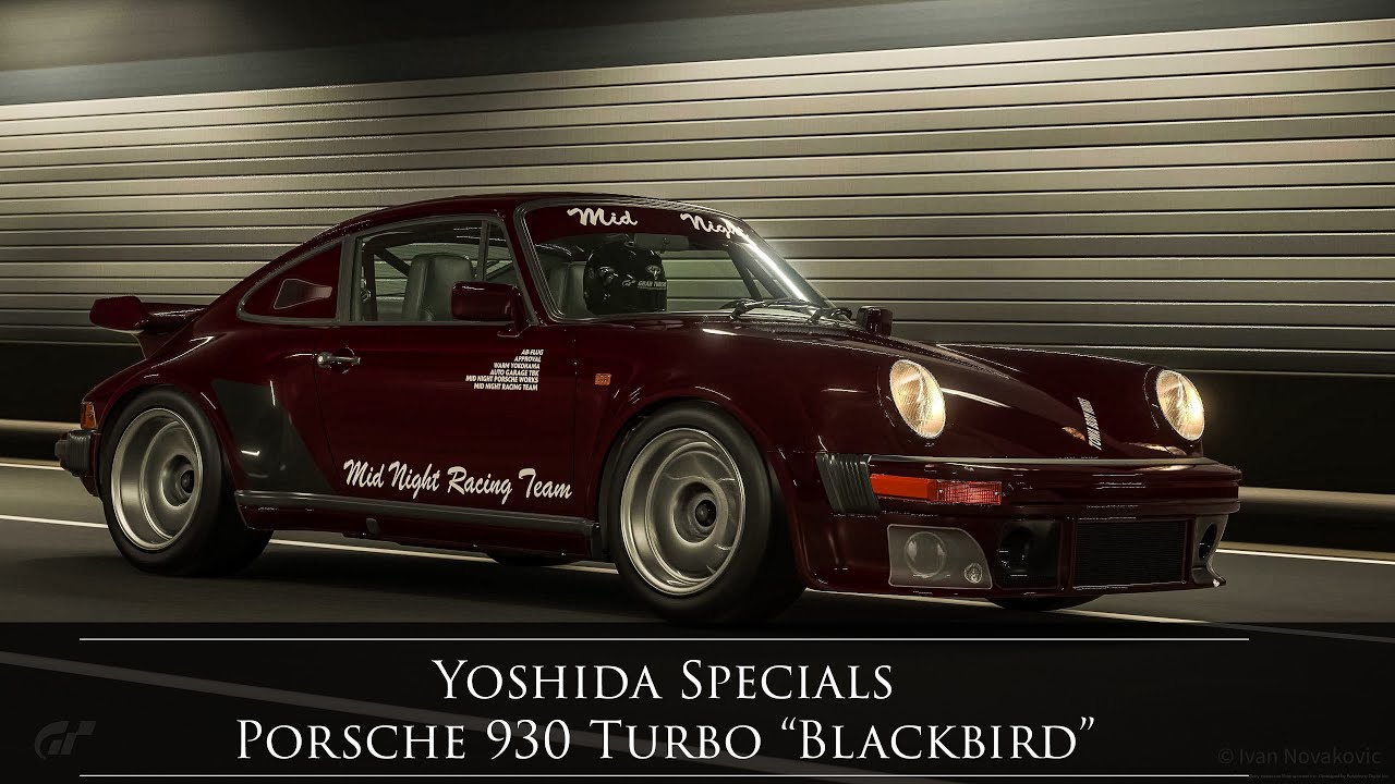 GT7 | Yoshida Specials | Porsche 930 Turbo Blackbird | Livery