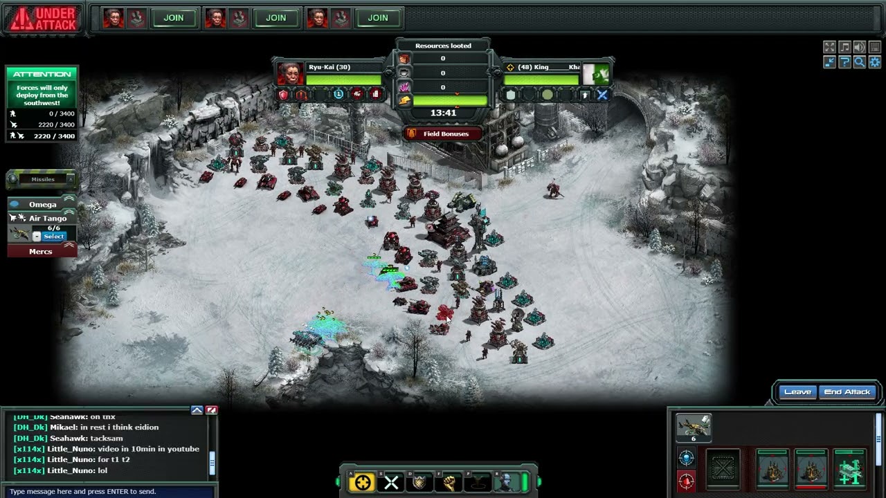 War Commander - Ronins - tactical strike Base 1 and 2