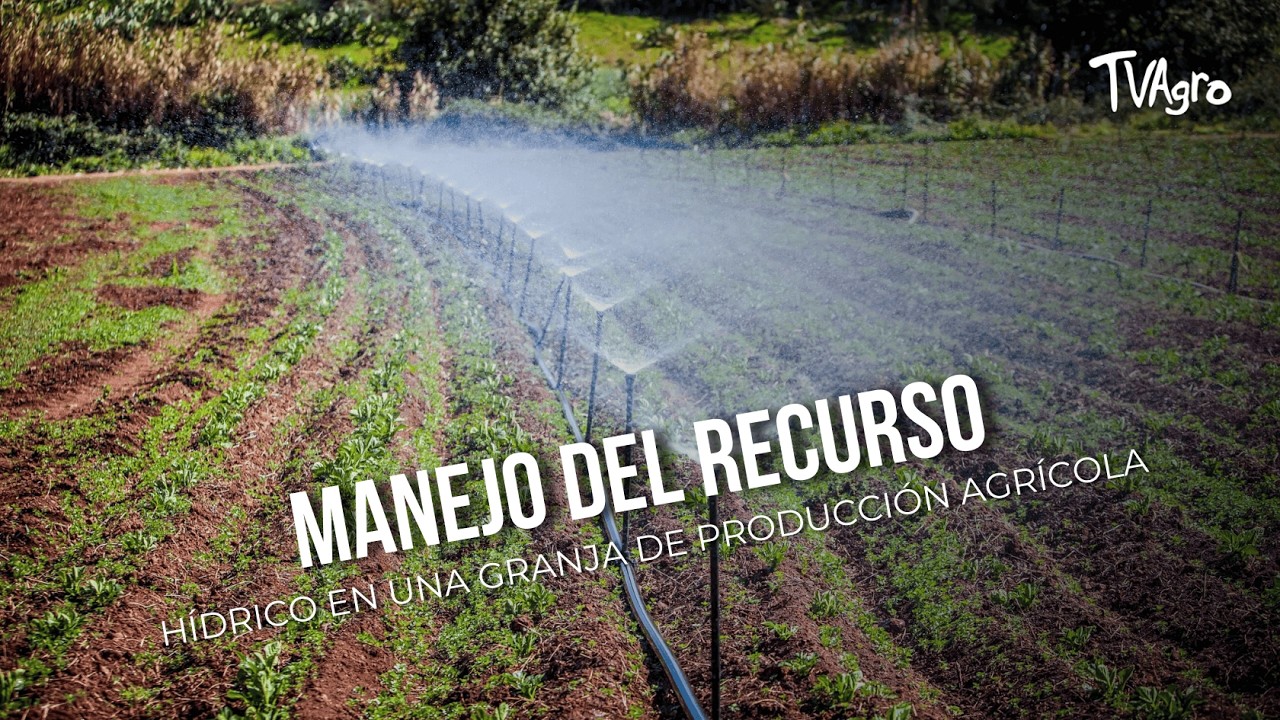 Manejo del recurso hídrico en una granja de producción agrícola - TvAgro por Juan Gonzalo Angel