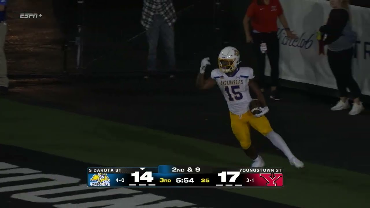 Highlights from the football game between YSU vs South Dakota State | October 4, 2025