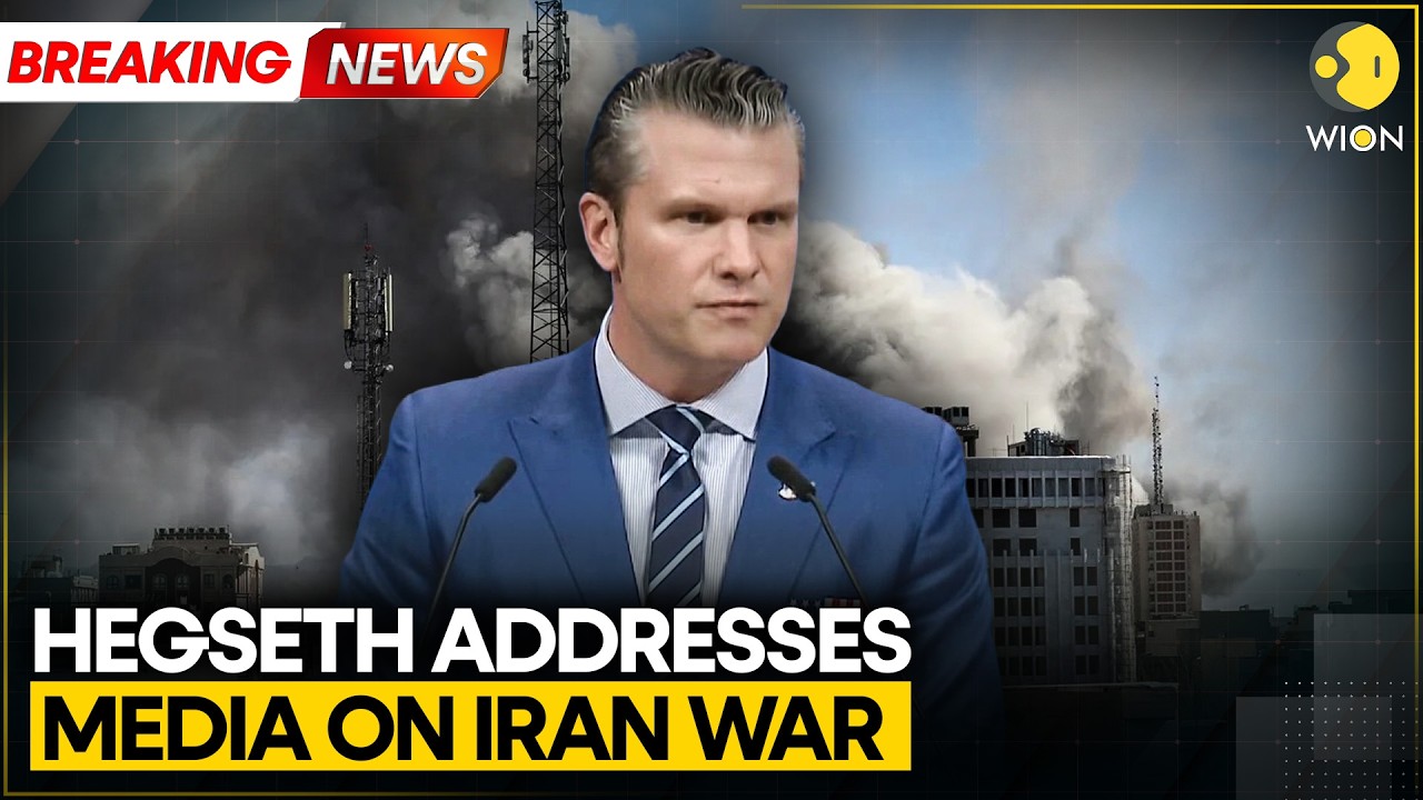 Iran War Day 5: US Defence Secretary Hegseth Issues Remarks | WION BREAKING