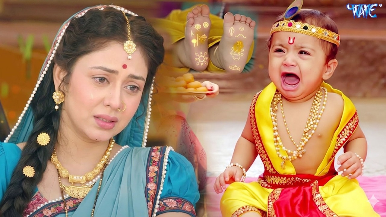 माँ यशोदा की आँखों में आँसू 😢 | नन्हे कान्हा की दर्द भरी पुकार