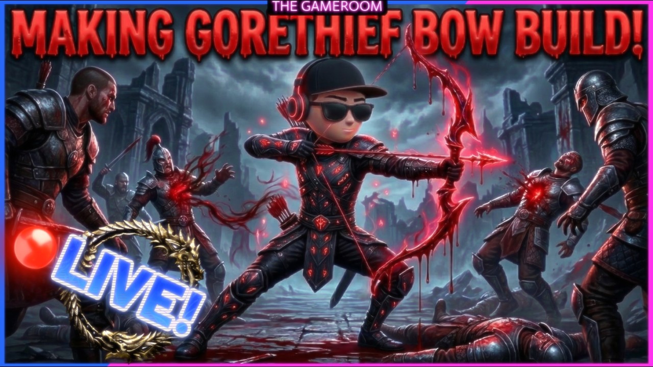 🏹MAKING GORETHIEF BOW BUILD!🏹