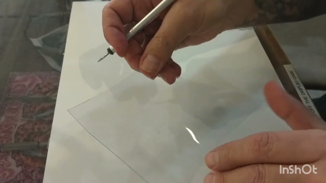 Cutting Acetate Stencils