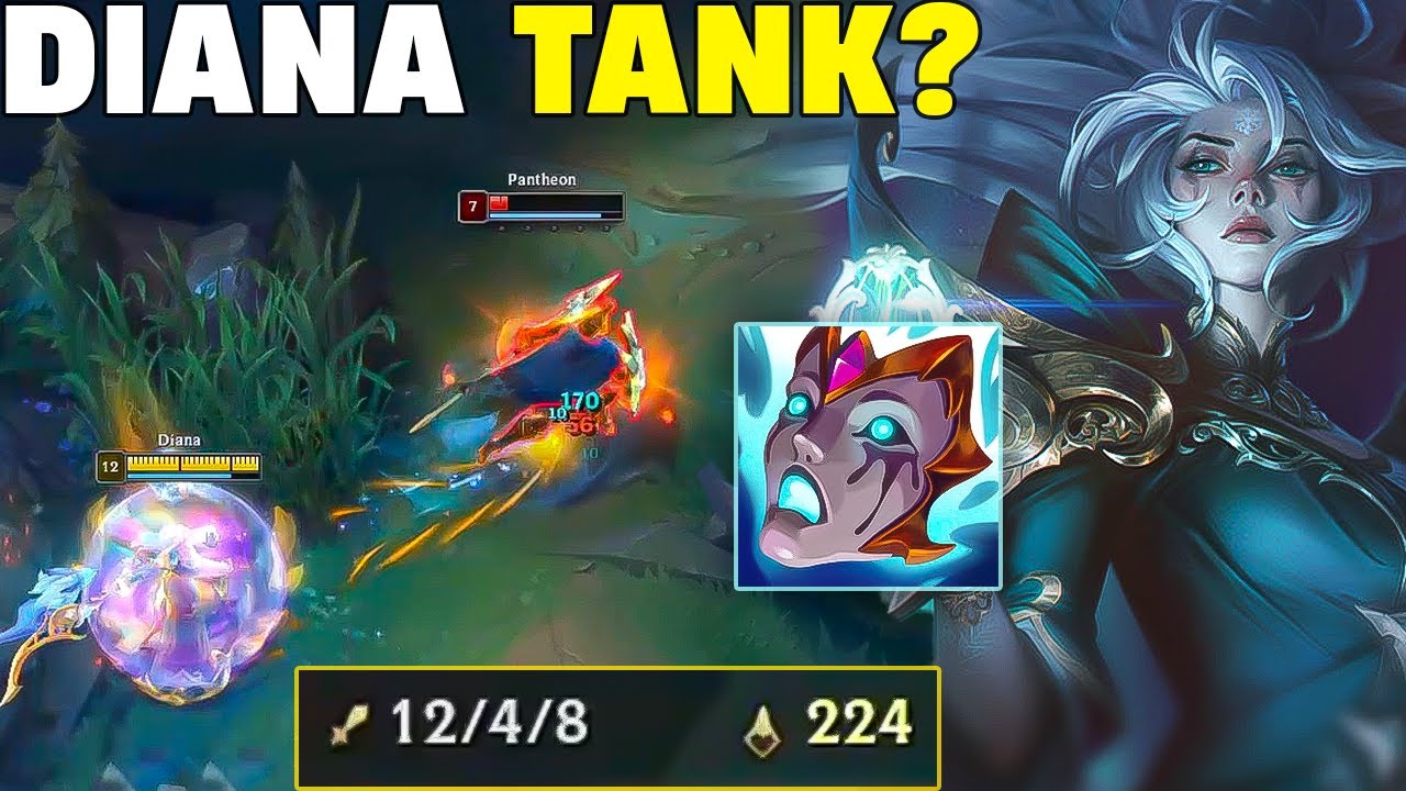 TANK Diana Jungle COUNTERS TANK Junglers RANKED!!