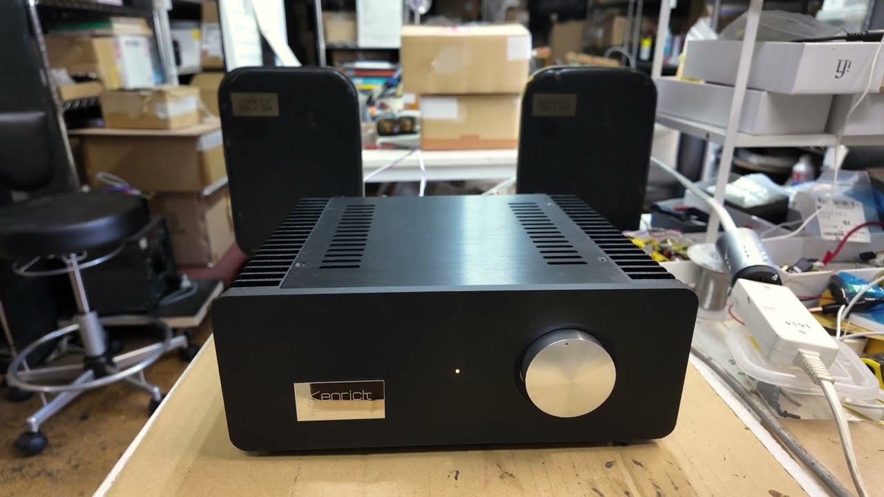 音良し！ケンリックサウンド製 純A級 無帰還DCアンプテスト　Amazing!! KENRICK SOUND Non-Feedback Class-A Solid State DC Amplifier
