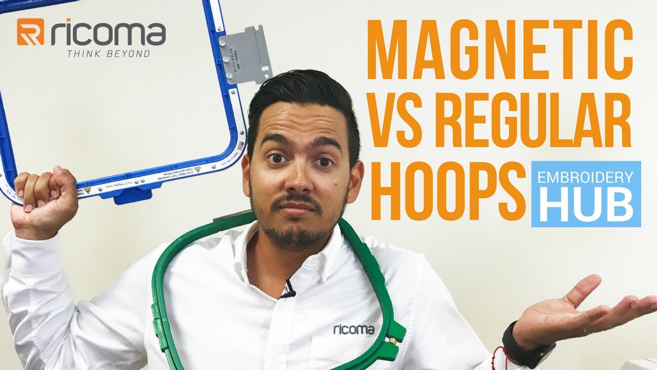 Embroidery Hub Ep. 03: Magnetic vs Regular Hoops | Embroidery Tutorial