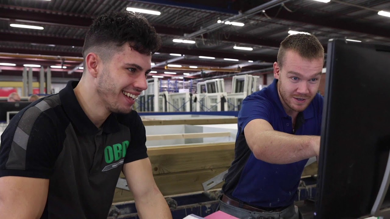 Menno Berndsen, montagemedewerker Houtskeletbouw in opleiding