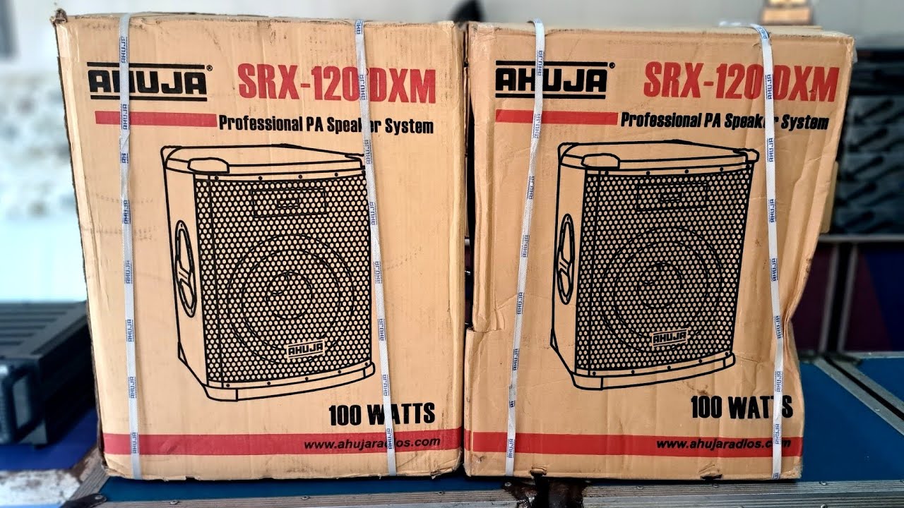 AHUJA SRX-120DXM || 100 Watt || PA Speaker Box