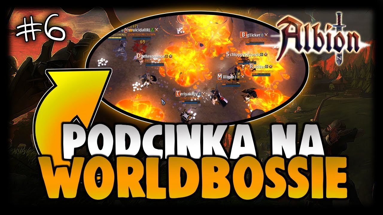 Albion - Podcinka na WorldBossie :O!!!/Killing on WorldBoss :O!!! #6