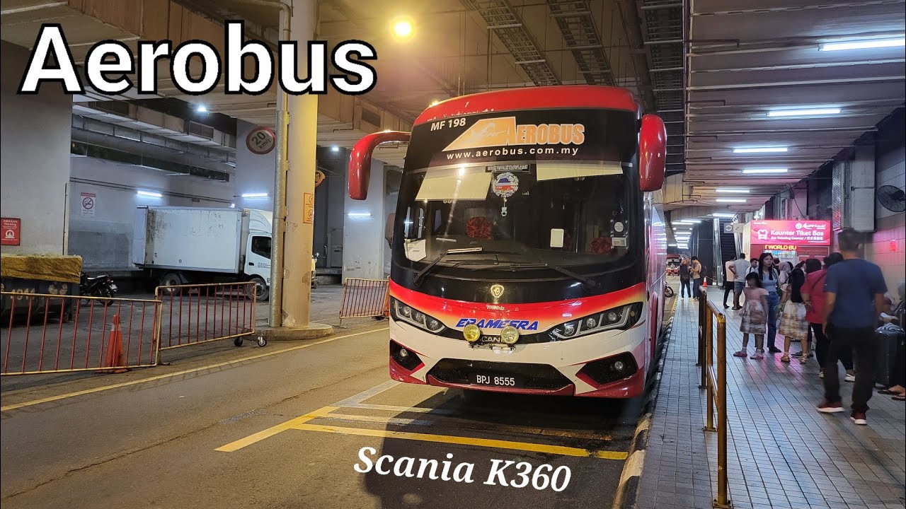 Aerobus Express Bus - KL Sentral to Awana Bus Terminal [Scania K360]