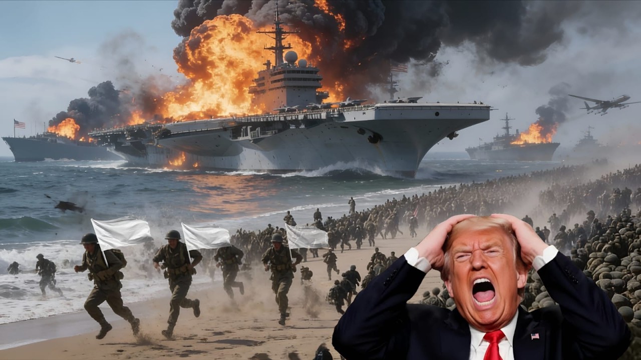Сегодня! Россия уничтожила американский авианосец и 25 военных кораблей, направлявшихся в Украину.