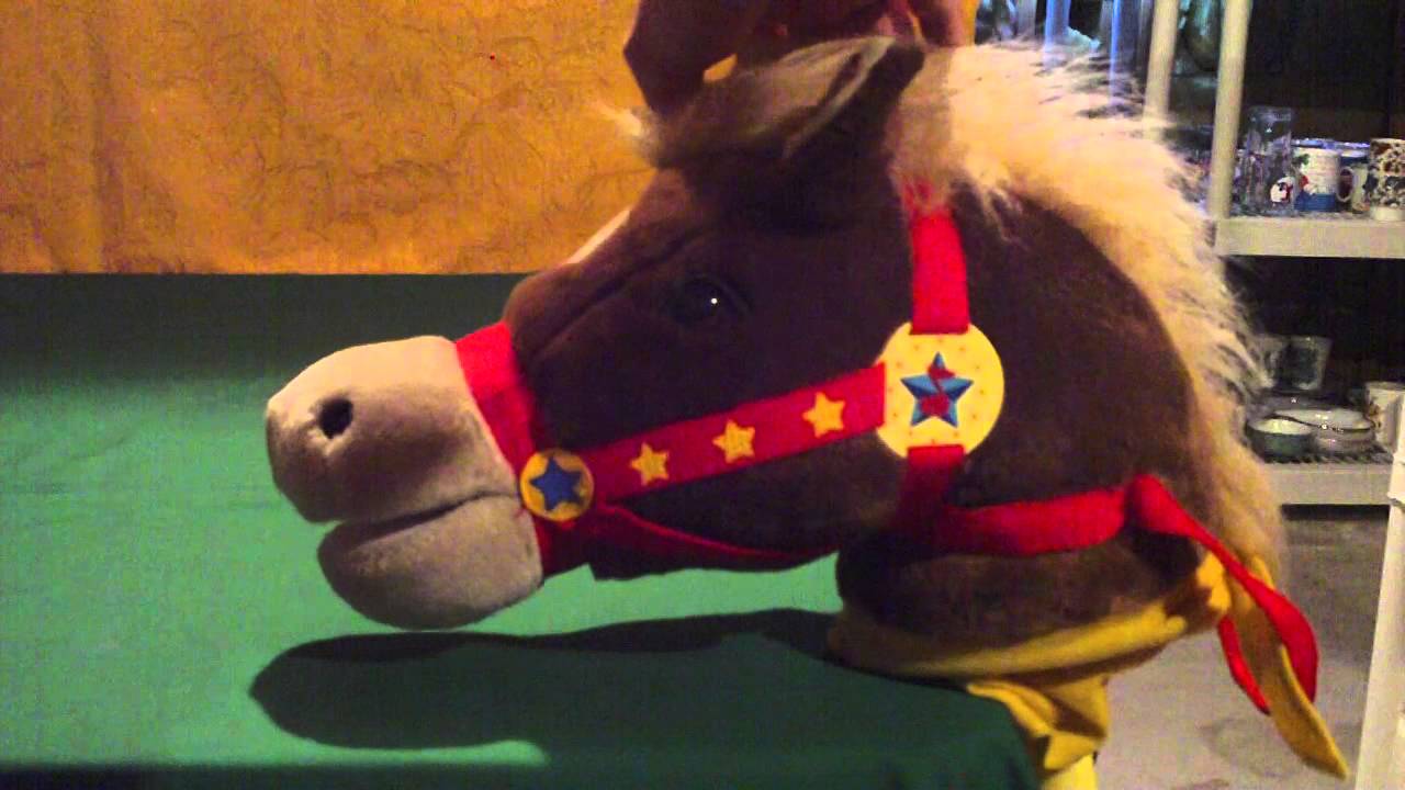 Tek Nek Animated Talking Hobby Horse Stick Pony