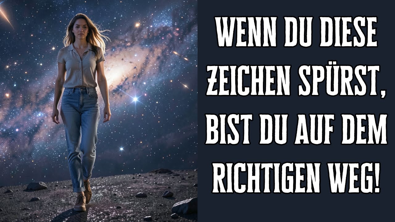Wenn du diese Zeichen spürst, bist du auf dem richtigen Weg!