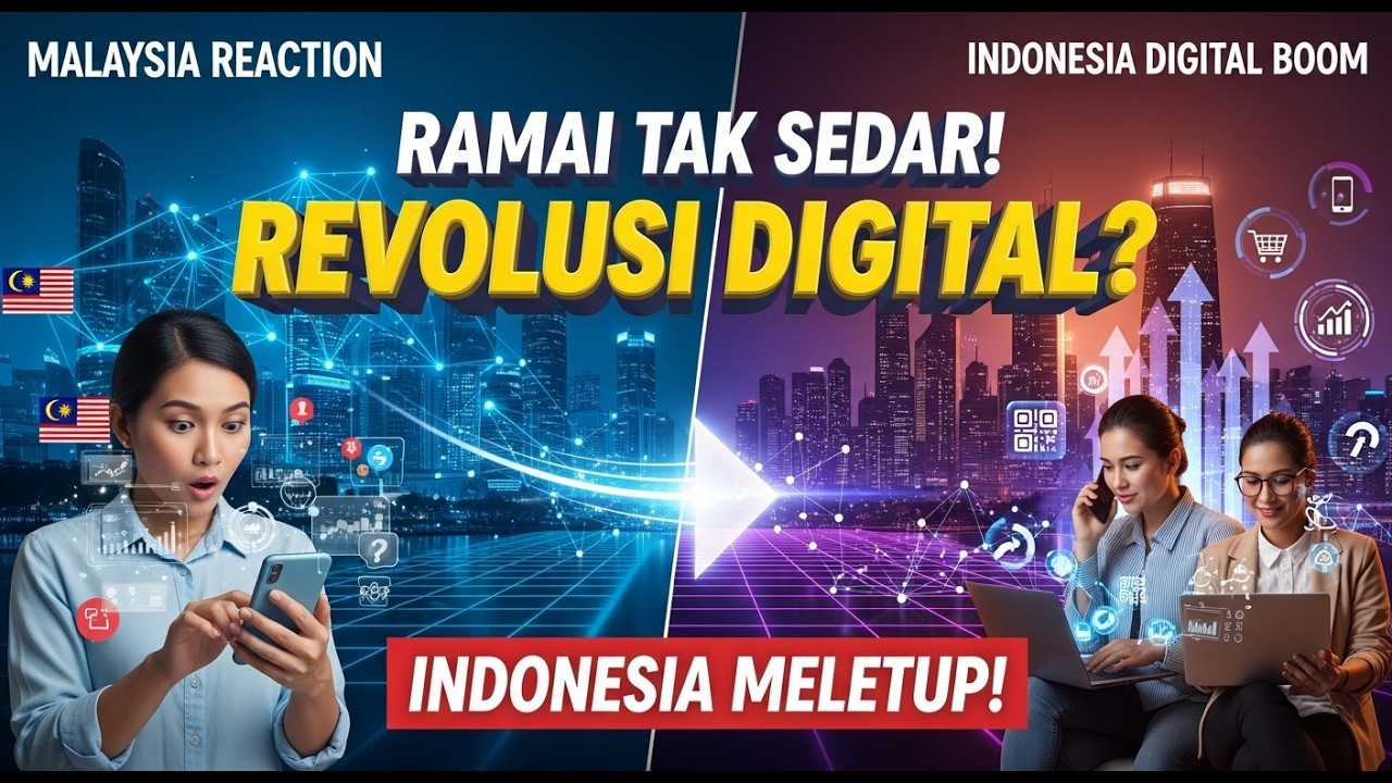 Ramai Rakyat Malaysia Menyesal Tidak Tahu Tentang Revolusi Digital Indonesia Ini Lebih Awal