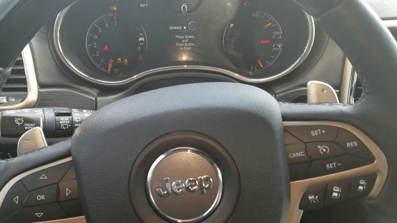 2015 Grand Cherokee Oil Life Reset