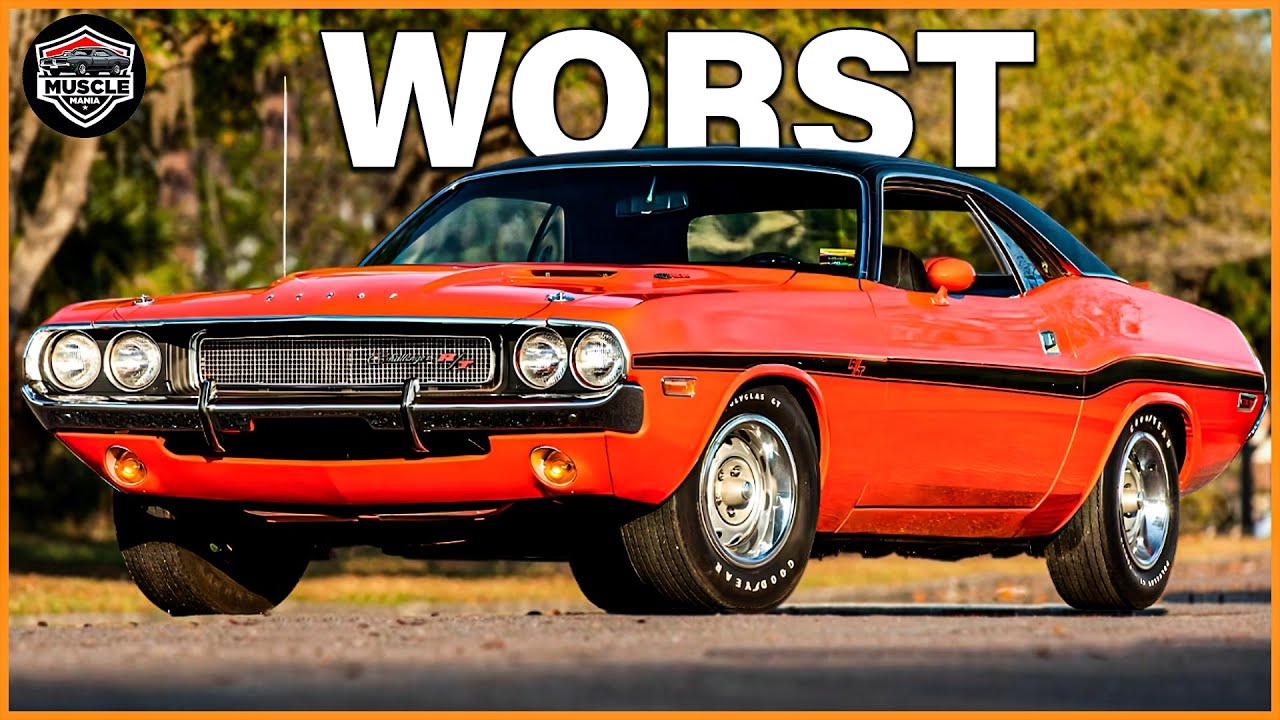 The 20 Worst Muscle Cars Of The 1990s You've Never Seen Before!
