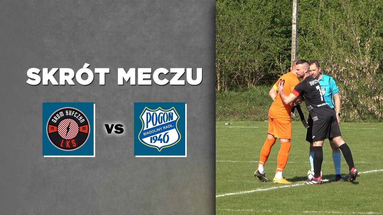 13 kolejka | B klasa Brzesko | Grom Sufczyn - Pogoń Biadoliny Radłowskie