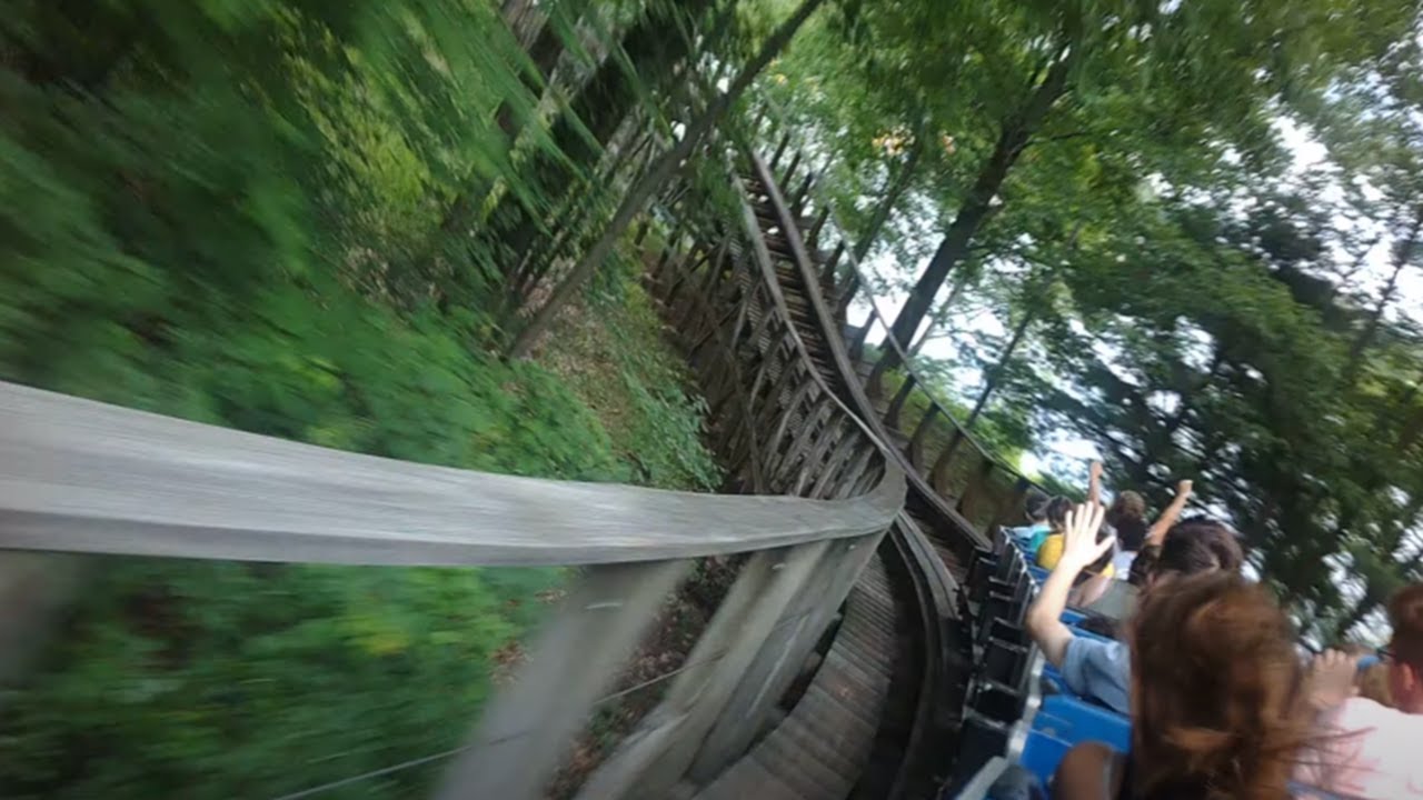 Boulder Dash - Lake Compounce - Back Row (4K HD POV) - June 2023