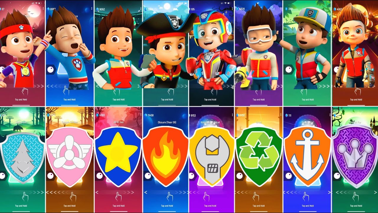 Paw Patrol All Video Megamix - Team RYDER - RYDER 🆚 RYDER 🆚 RYDER 🆚 RYDER