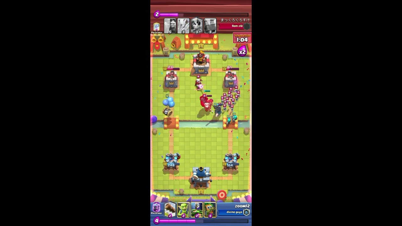 2 Vitórias na arena 21 copiando deck de pressão de jogadores famosos 
