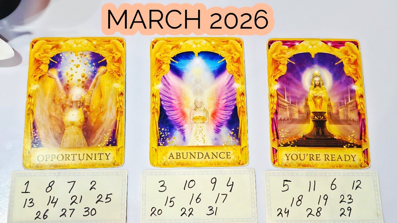 Выберите дату рождения 🗓 Март 2026 🌻 Какое благословение! • Грядут сюрпризы и перемены 🔮