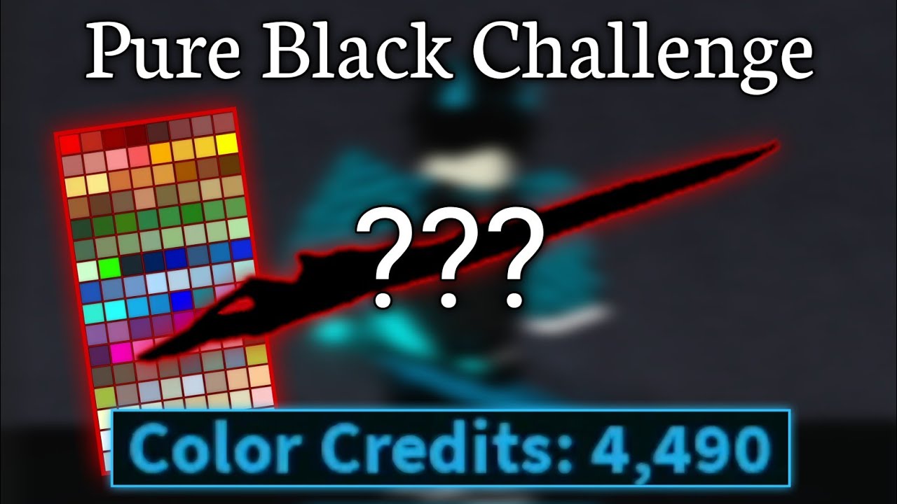 Really Black on Really Black Challenge | Ro Ghoul [ALPHA] | Roblox
