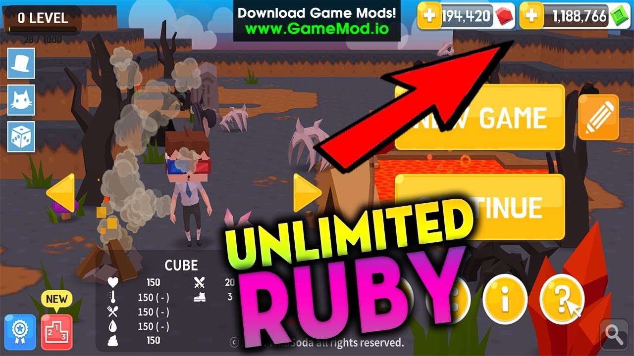 Mine Survival Mod Apk v2.1.3 Unlimited Ruby