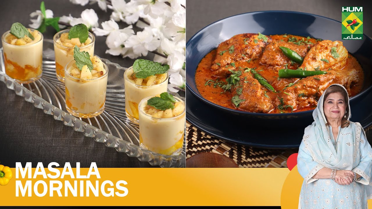 Chicken Changezi & Apple Jelly Dessert | Masala Mornings | Shireen Anwar | 21 Dec 23 | MasalaTV